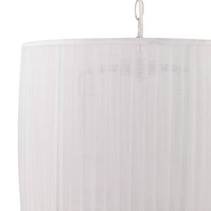 Hanglamp Eloise organza/plexiglas - 5 lichtbronnen - Wit