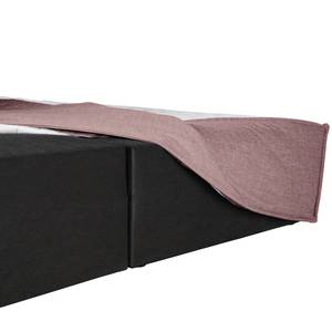 Premium boxspring KINX fluweel - 180x200 cm - Velours Fraya: Mauve - 180 x 200cm - H2 zacht - 130cm