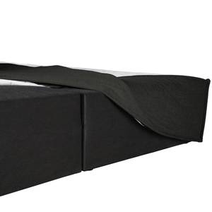 Premium boxspring KINX fluweel - 180x200 cm - Velours Fraya: Steengrijs - 180 x 200cm - H2 zacht - 130cm