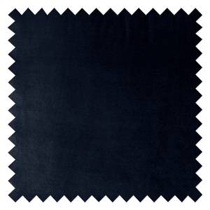 Lit boxspring Kinx Bleu marine - Velours Fraya: Bleu marine - 180 x 200cm - D2 souple - 130 cm