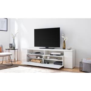 Tv-meubel Lobia hoogglans wit