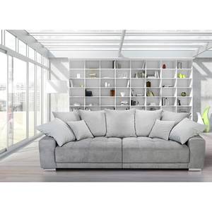 Bigsofa Stonda Microfaser - Grau