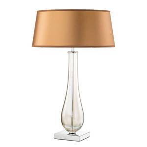 Lampe Luvia Cuivre - Verre - Métal - Textile - Hauteur : 55 cm