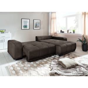 Ecksofa Albia Kokosnuss Braun - Kokosnuss Braun