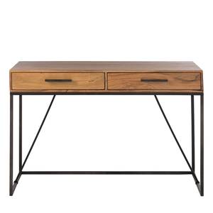 Console Woodson II Acacia massif / Fer - Acacia Marron clair