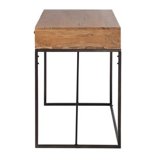 Console Woodson II Acacia massif / Fer - Acacia Marron clair