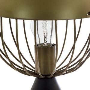 Tafellamp Brenda Messing/roestvrij staal - 1 lichtbron
