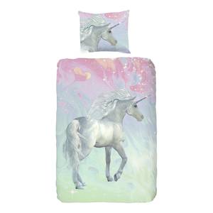Bettwäsche Unicorn Baumwollstoff - Mehrfarbig