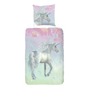 Bettwäsche Unicorn Baumwollstoff - Mehrfarbig