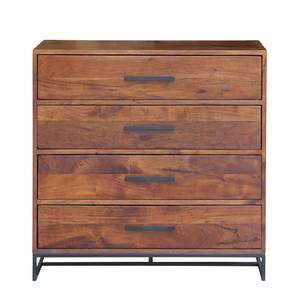 Commode Woodson Acacia massif - Acacia brun