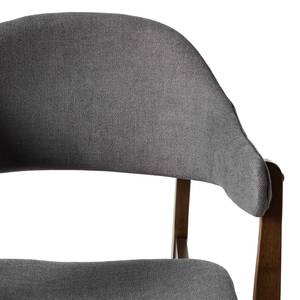 Fauteuil Sadler I geweven stof - Grijs