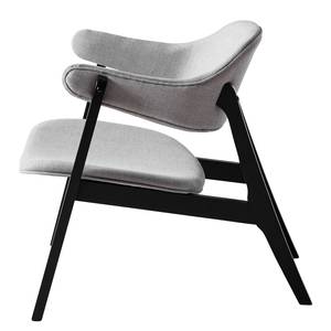 Fauteuil Sadler V geweven stof - Lichtgrijs