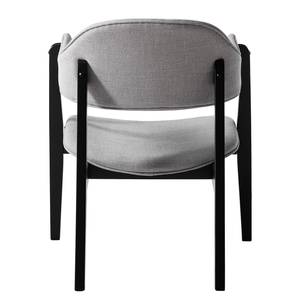 Fauteuil Sadler V geweven stof - Lichtgrijs