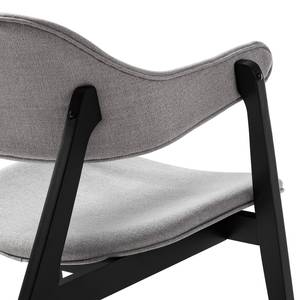 Fauteuil Sadler V geweven stof - Lichtgrijs