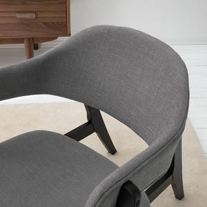 Fauteuil Sadler V geweven stof - Grijs