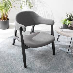 Fauteuil Sadler V geweven stof - Grijs