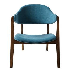 Fauteuil Sadler I Tissu - Bleu