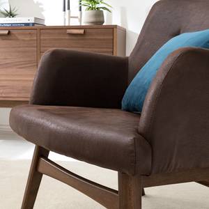 Fauteuil Joreen I Aspect cuir vieilli