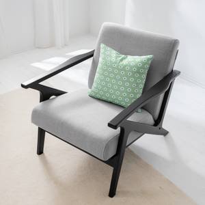 Fauteuil Coop II Tissu - Gris clair