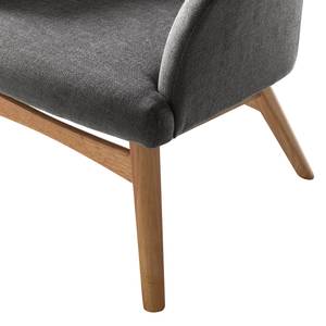 Fauteuil Joreen III Geweven stof - Grijs