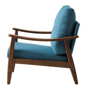 Fauteuil Benson I geweven stof - Blauw