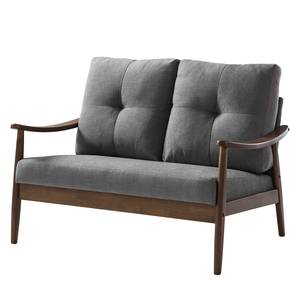 Sofa Benson I (2-Sitzer) Webstoff - Grau