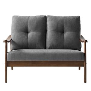 Sofa Benson I (2-Sitzer) Webstoff - Grau
