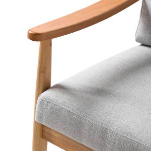 Fauteuil Benson II Tissu - Gris clair