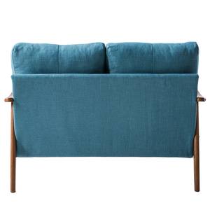 Sofa Benson I (2-Sitzer) Webstoff - Blau