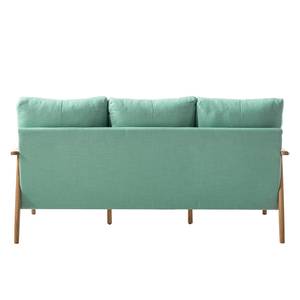 Sofa Benson II (3-Sitzer) Webstoff - Mint