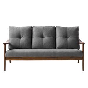 Sofa Benson I (3-Sitzer) Webstoff - Grau