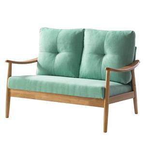 Sofa Benson II (2-Sitzer) Webstoff - Mint