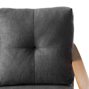 Sofa Benson II (2-Sitzer) Webstoff - Grau