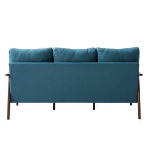 Sofa Benson I (3-Sitzer) Webstoff - Blau