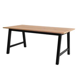 Eettafel Kalix I Wild eikenhout/zwart