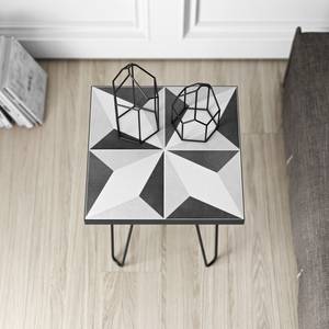 Table d'appoint Embala Gris / Blanc