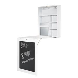 Bureau escamotable Meldal Blanc