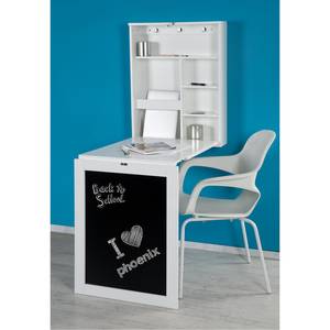 Bureau escamotable Meldal Blanc