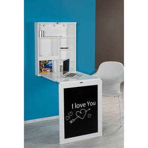 Bureau escamotable Meldal Blanc