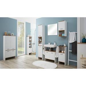 Meuble sous lavabo Quickset 305 Blanc - Bois manufacturé - 62 x 54 x 28 cm