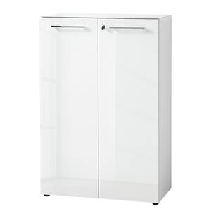 Aktenschrank Monteria Weiß - Höhe: 120 cm