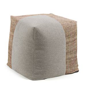 Pouf Malawi I Webstoff - Granit