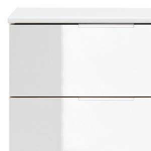 Cassettiera Lingga II Bianco - Materiale a base lignea - 49 x 102 x 41 cm