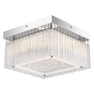 LED-plafondlamp Florenz roestvrij staal - zilverkleurig