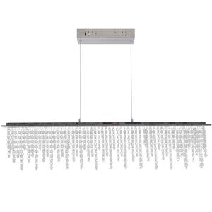 LED-Pendelleuchte Polaris Edelstahl - Silber