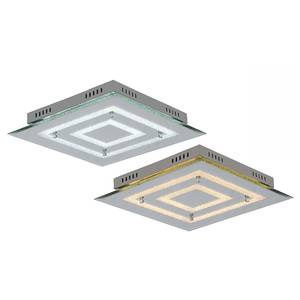 LED-plafondlamp Davos roestvrij staal - zilverkleurig