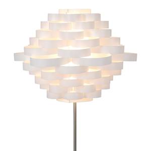 Staande lamp White Line roestvrij staal - wit