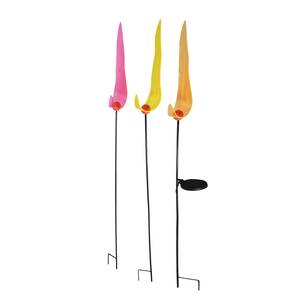 Piquets solaires Mailand (lot de 3) Plexiglas / Matière plastique - Multicolore