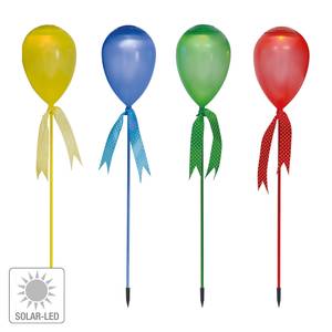 Lampes solaires Ballon (lot de 4) Plexiglas - Multicolore