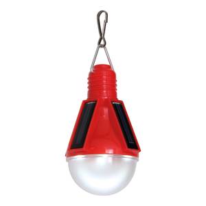 LED-solarhanglamp Sora (2-delige set) Plexiglas - Rood